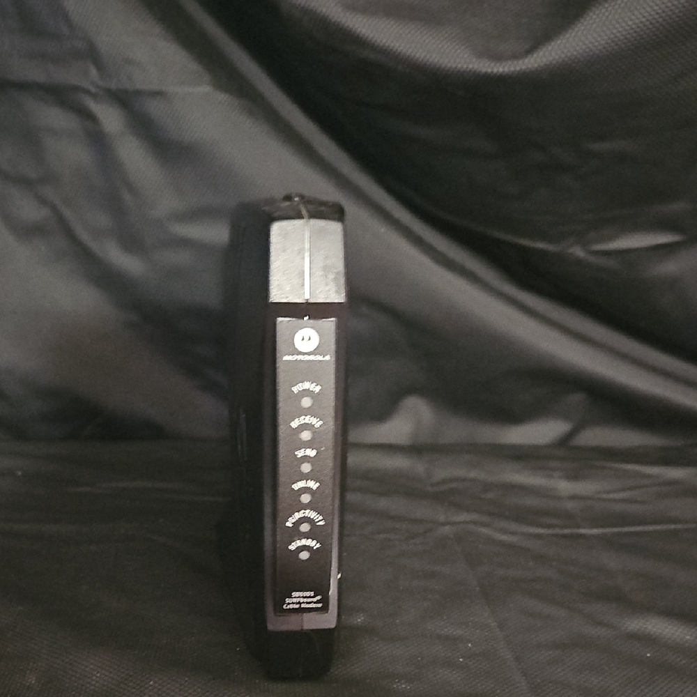 Motorola Black Internet Modem